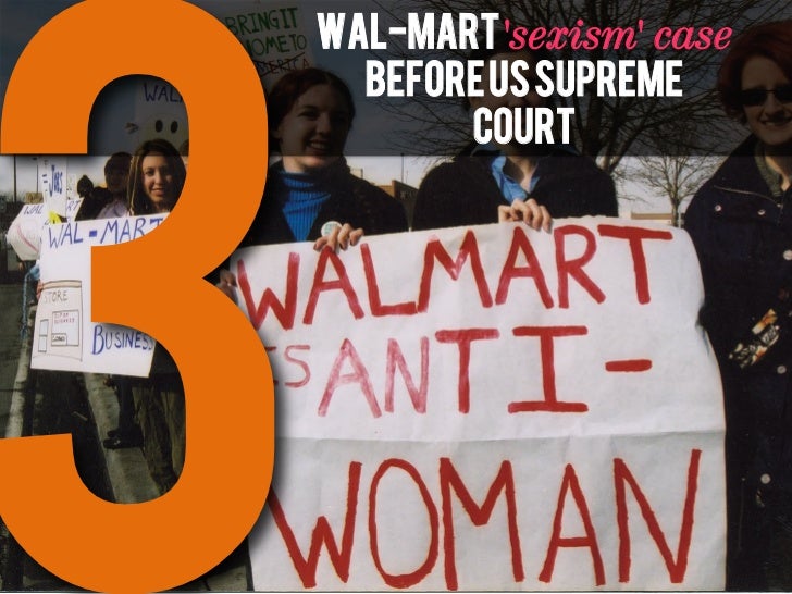 wal-mart sex discrimination Wal-mart sex discrimination